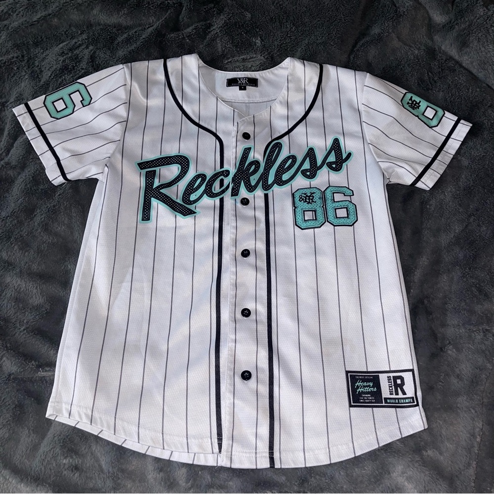 Young & Reckless Baseball Jersey - Size Small